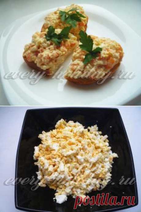 Бутерброды с креветками