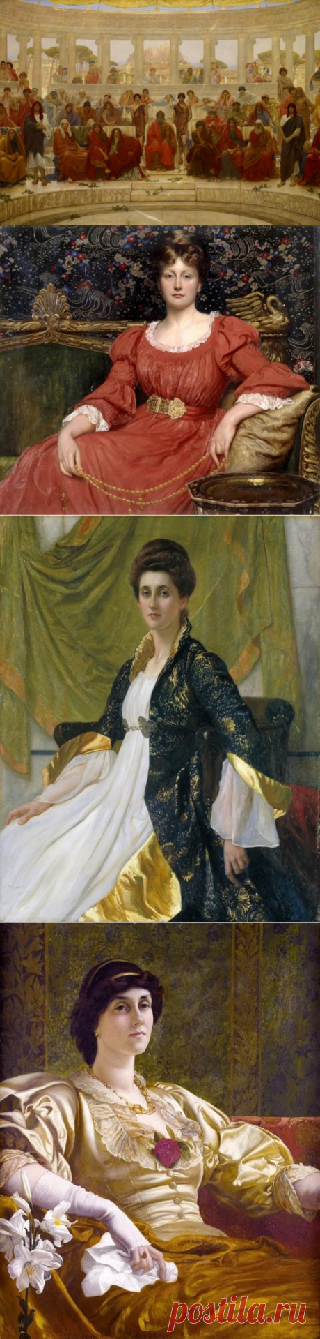 Художник William Blake Richmond (Уильям Блейк Ричмонд)