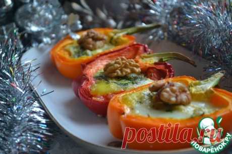 Перец, запеченный с сыром - кулинарный рецепт