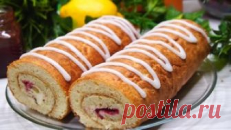 МЕДОВЫЙ РУЛЕТ ИНГРЕДИЕНТЫ яйца – 3 шт. сахар – 100гр. мед – 2 ст.л. мука – 150гр. разрыхлитель – 1ч.л. для крема: сметана – 200гр. сахар – 2 ст.л. для глазури: сахарная пудра -2 ст.л. вода кипяток – 1-3ч.л. ПОШАГОВЫЙ РЕЦЕПТ ПРИГОТОВЛЕНИЯ Медовый Рулет...
