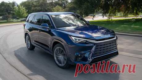 Роскошный внедорожник Lexus TX 2025