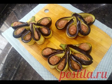 💯BÖYLESİNİ HİÇ GÖRMEDİNİZ👍 İFTARDA SİZİ SOFRANIN YILDIZI YAPACAK EN LEZZETLİ PATLICAN KEBAP TARİF