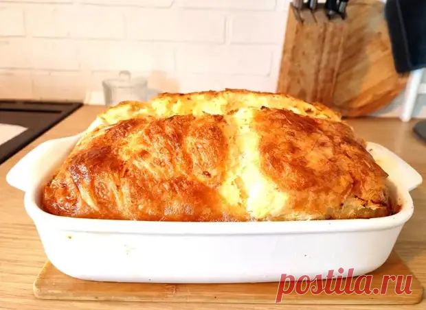 Баница с брынзой: хрустко снаружи, пышно внутри⁠⁠ - Будет вкусно - Социальная сеть 