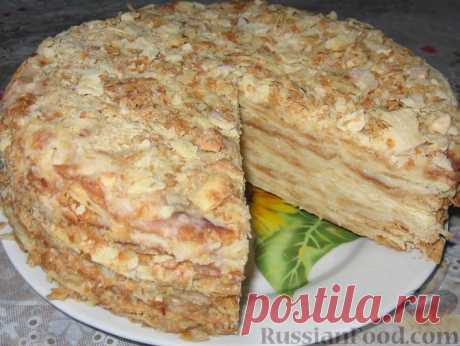 Вкуснейший торт Наполеон - 42 рецепта.