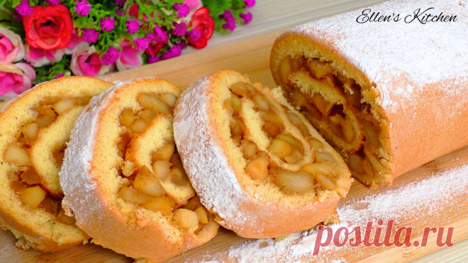 У вас есть ЯБЛОКИ? Тогда срочно приготовьте эту вкуснятину! Просто и очень вкусно! | Ellen's Kitchen | Яндекс Дзен