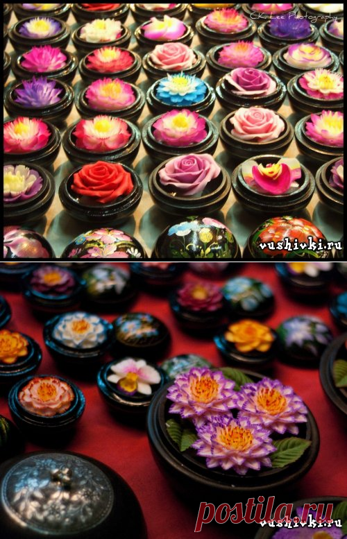 Мыльные цветы » Вышивка, бесплатные схемы вышивки крестом, рукоделье.