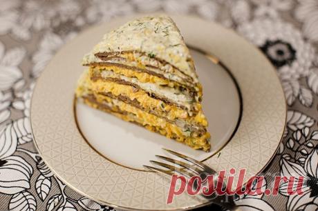 Печеночный торт.