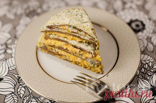 Печеночный торт.