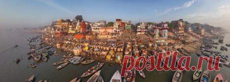 Варанаси, Индия | Сферические aэропанорамы, фотографии и 3D туры самых интересных и красивых городов и уголков нашей планеты, 360° панорамы вокруг света | проект AirPano.ru