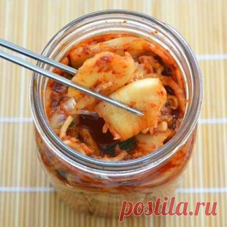 Капуста по-корейски на зиму - Салат на зиму
