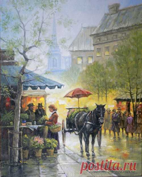 Картины художника Александра Васильевича Маскаева (60 работ) » Картины, художники, фотографы на Nevsepic