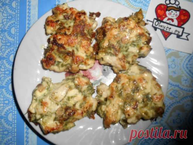 Рубленные куриные котлеты с грибами - Простые рецепты Овкусе.ру