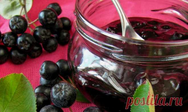 Черноплодная рябина – заготовки на зиму