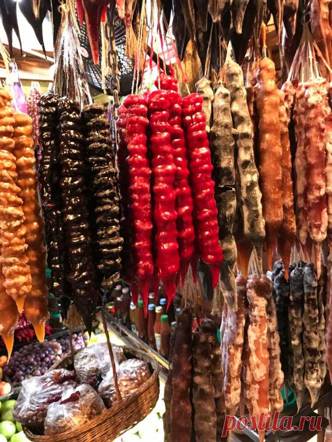 Женщина из грузинской деревни рассказала рецепт вкусной домашней чурчхелы. Приготовить сможет каждый дома | Kuzminatravel | Яндекс Дзен