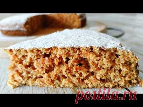 Овсяный Пирог на яблочной кожуре. Полезный Пирог без муки!