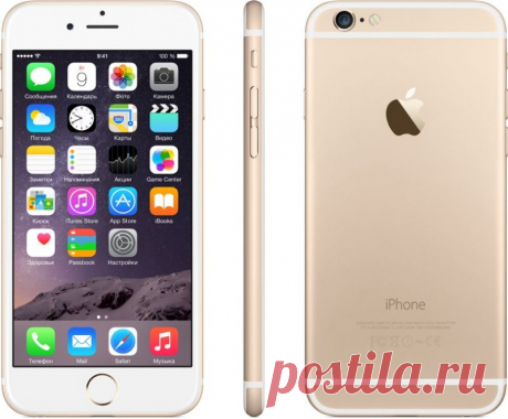 Купить Apple iPhone 6 16GB как новый gold: цена смартфона Эпл iPhone 6 16GB как новый в каталоге телефонов интернет магазина Связной - Омск