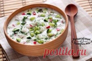 Очень просто - летняя окрошка !