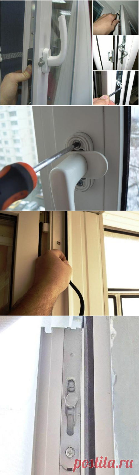 Регулировка и ремонт пластиковых окон своими руками. Инструкции с фотографиями