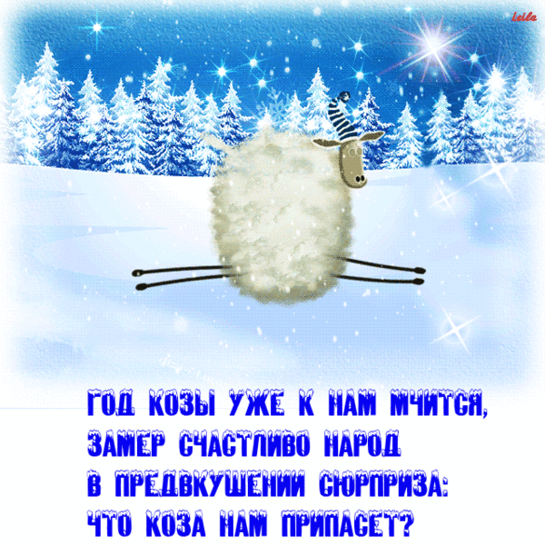 Год козы.