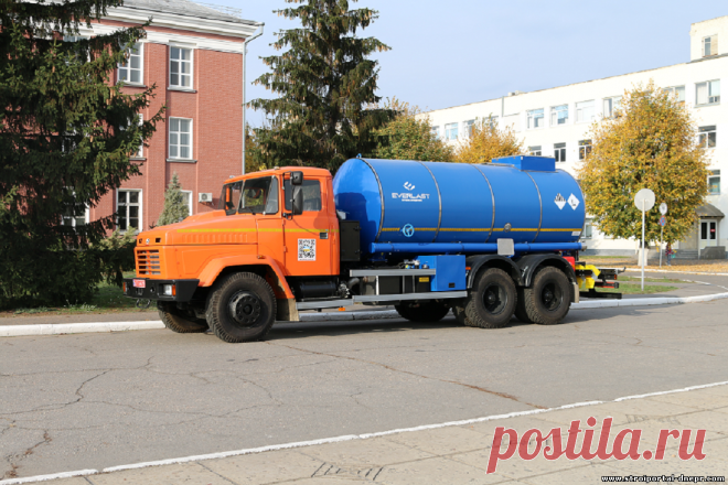 Новая автоцистерна КрАЗ будет транспортировать конденсат коксового газа - 6 Ноября 2018 - Прораб Днепропетровщины