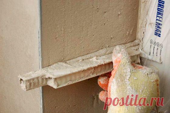 Отделка откосов входной двери своими руками: обшивка и штукатурка