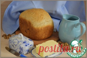 Хлеб с грецкими орехами - кулинарный рецепт