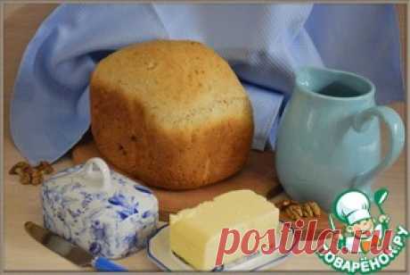 Хлеб с грецкими орехами - кулинарный рецепт