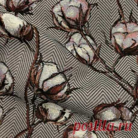 Гобелен жаккардовый "COTTON" для мебели и штор