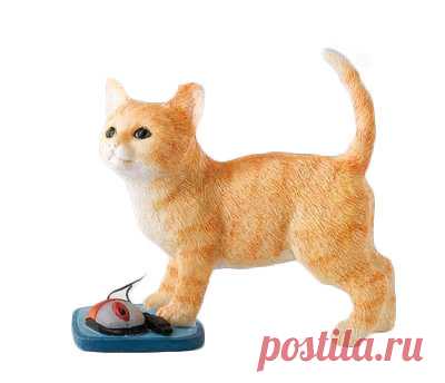 Котенок с мышкой 7 см Котенок с мышкой 7 см,ENESCO,Сomic Cats