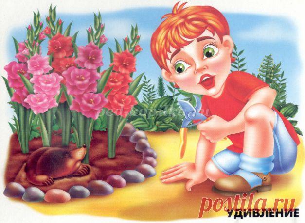 Дидактические игры для детского сада «Эмоции ребенка»