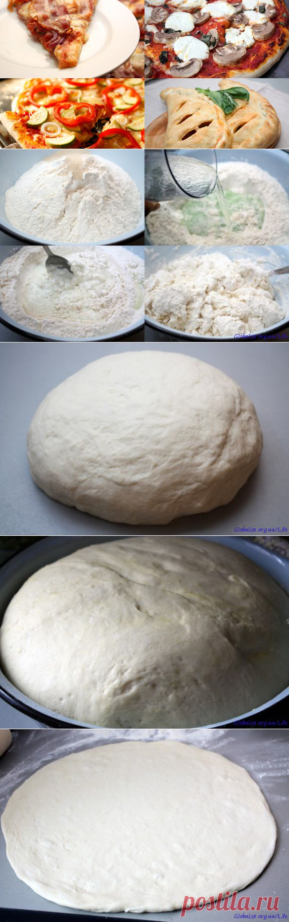 Быстрое тесто для пиццы: мастер класс с фотографиями - Вкус жизни