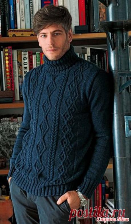 Свитер из Bergere de France - Вяжем вместе он-лайн - Страна Мам