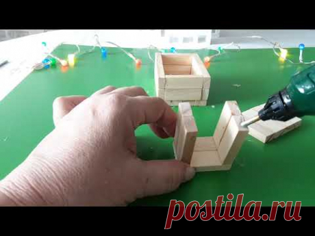 WOOD Home Decor🍁🌿DIY Jenga Craft Hacks -ГРУЗОВИК/ DIY ФИКС ПРАЙС 2023 🍁Осенний декор из Дженга