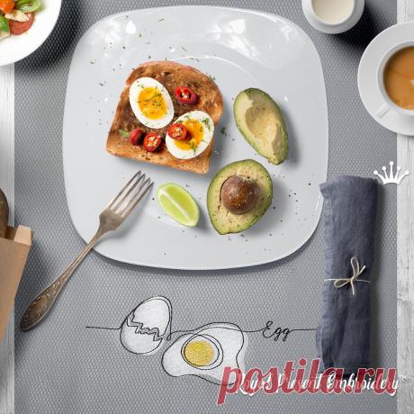 Яичница Дизайн машинной вышивки - 4 размера