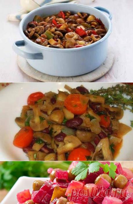 Постное рагу с фасолью и грибами / Простые рецепты