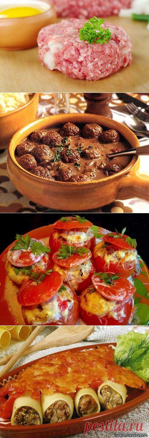 Быстрые и вкусные блюда из говяжьего фарша / Простые рецепты