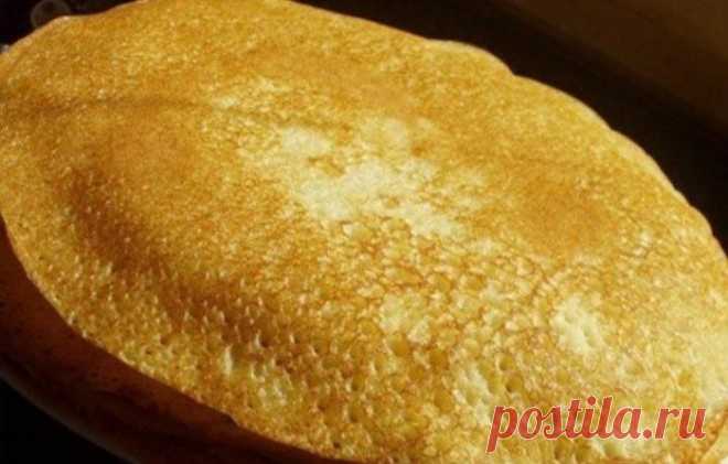 Постные блины на минеральной воде — так вкусно, что не передать словами!