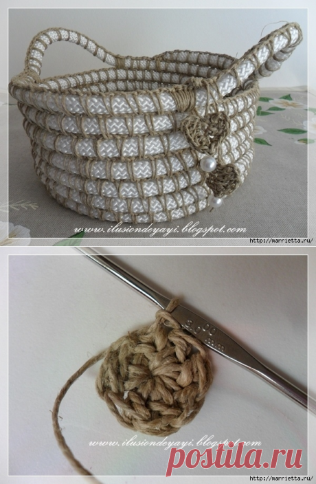 Корзинка своими руками — DIYIdeas