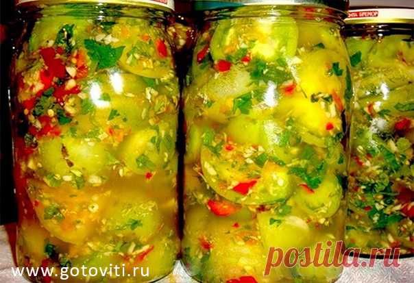 Маринованные зеленые помидоры. Это такая вкуснятина! Ну вкуснейшая овощная закуска! - Готовить Вкусно (ツ)