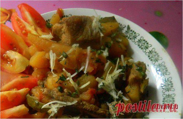 Азу из свинины в мультиварке - рецепт приготовления с фото