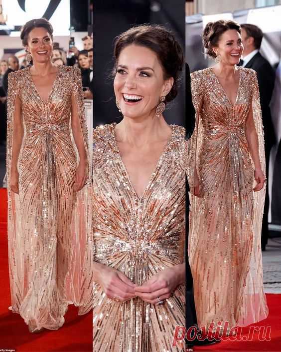 𝐓𝐡𝐞 𝐂𝐚𝐦𝐛𝐫𝐢𝐝𝐠𝐞𝐬 𝐅𝐚𝐦𝐢𝐥𝐲 𝐍𝐞𝐰𝐬 on Instagram: “The Duchess of Cambridge at the world premiere of “No Time to Die” at the Royal Albert Hall tonight. . She's SHINING ✨😍❤️ . #katemiddleton…”