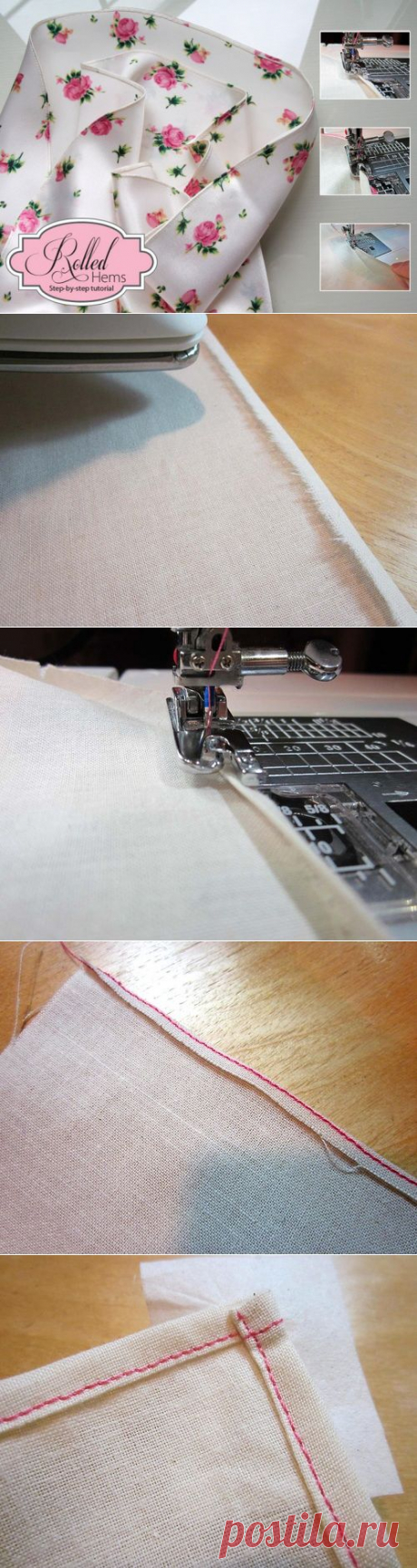 Как сделать свернутый рубчик с вашей машины | Sew4Home