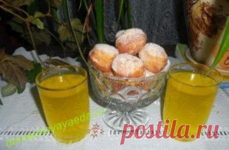 (+1) тема - Воздушные пончики с апельсиновым соком | Любимые рецепты