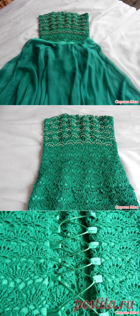 Платье для выпускного - Вязание - Страна Мам