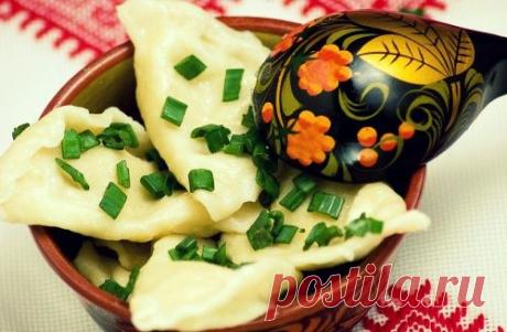 Рецепты по четвергам. Несладкие вареники. Вареники с картошкой (Ч. 1, в. 2)