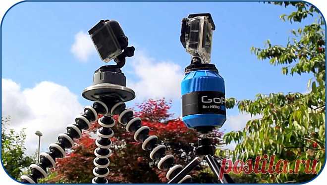 Как сделать поворотное устройство для панорамной time-lapse съемки Здравствуйте, уважаемые читатели и самоделкины!Для съемки интересных видео часто применяются специальные приспособления, позволяющие передвигать или вращать камеру. Одним из распространенных режимов является панорамная круговая съемка в течение длительного интервала времени (time-lapse).В данной