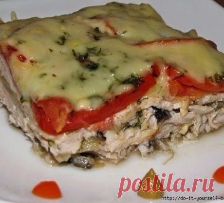 Запеканка из курицы - просто и сытно