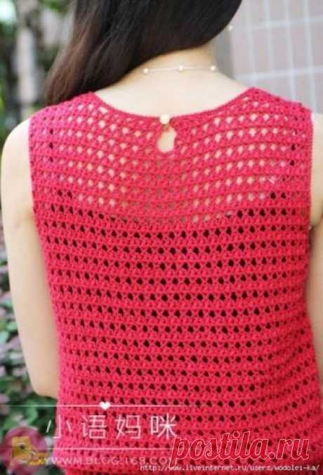 ЛЕТНЕЕ ПЛАТЬЕ КРЮЧКОМ