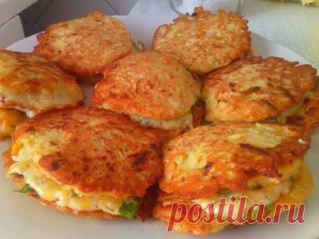 Кабачковые оладьи - полезно и вкусно