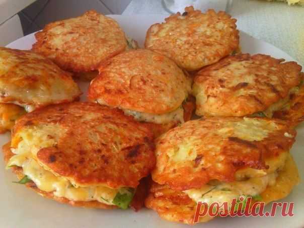 Кабачковые оладьи - полезно и вкусно